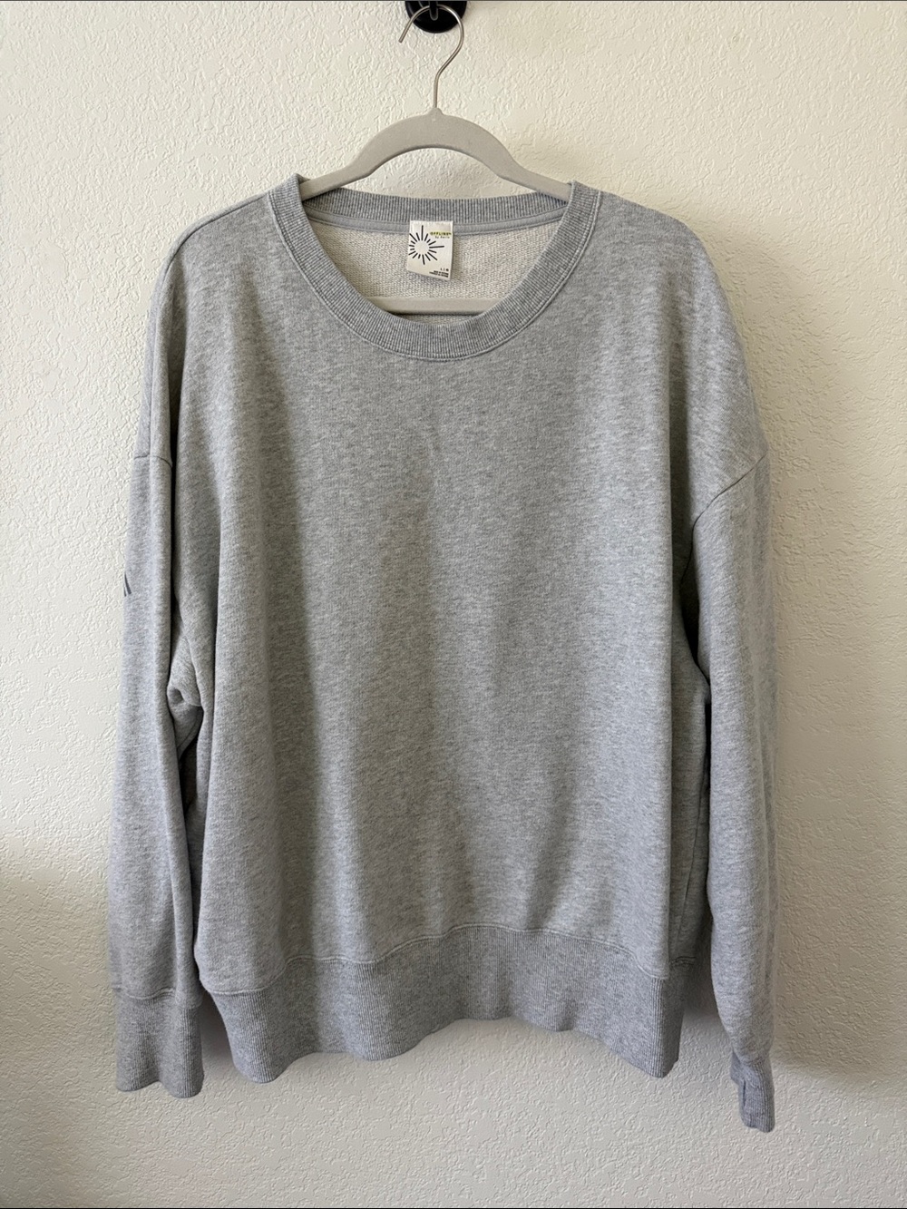 Heather Gray Crewneck Sweatshirt - Unbranded